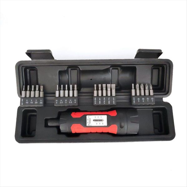 Accurate Torque Wrench Screwdriver 1/4 Inch Drive Compatible with None