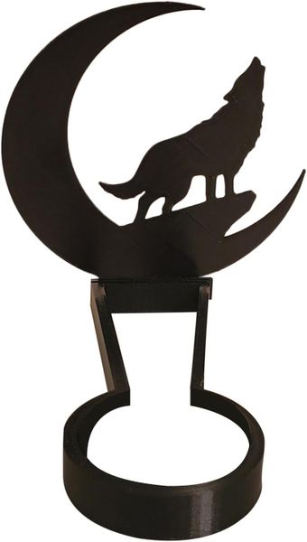 Decor Ornament Shadow Candle Holder Halloween Tealight 15cm Dancing