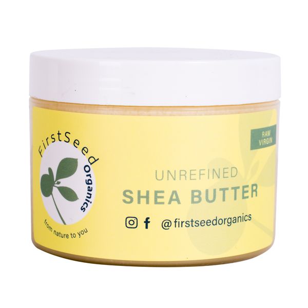 250ml Organic Raw Unrefined Shea Butter - FirstSeed Organics