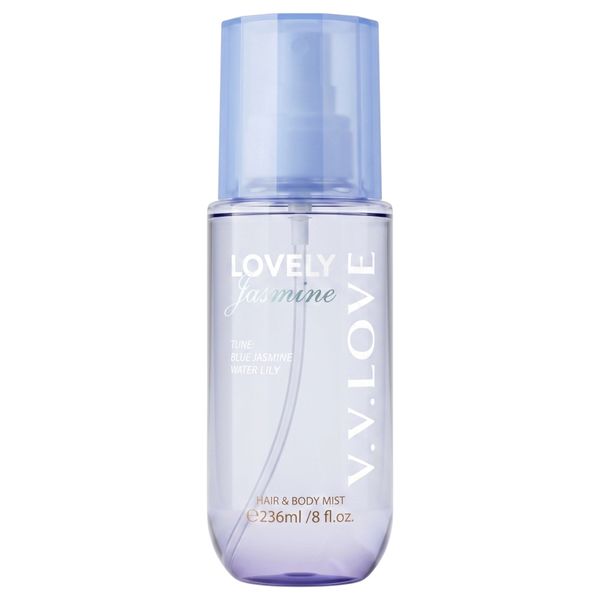 V.V.LOVE Lovely Jasmine Hair and Body Mist Fragrance Spray 236ml For Her