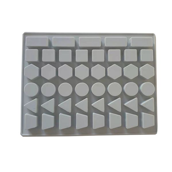 iKids Mini Blue Shapes Baby Food DIY Silicone Mould for Chocolate, Candy