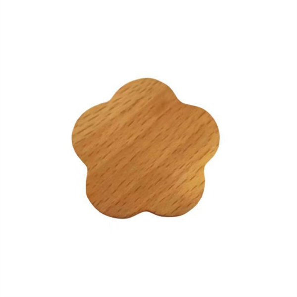 Nordic Solid Wood Wall Hook Free Perforated Porch C