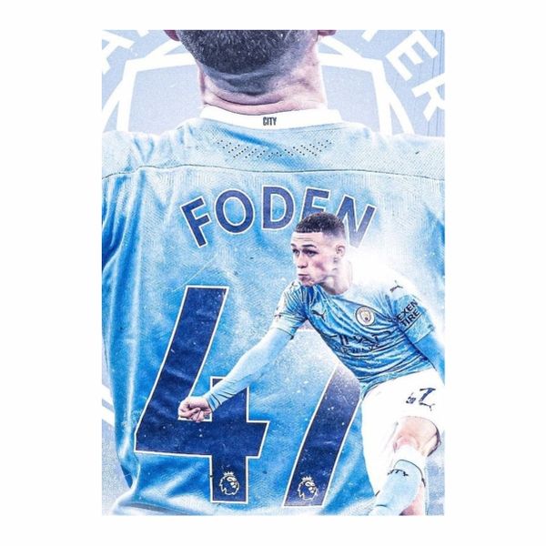 Phil Foden 002 - A1 Poster