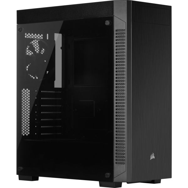 Corsair 110R Tempered Glass Mid-Tower ATX Chassis - Black