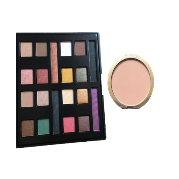 Eyeshadow and Powder Makeup Set