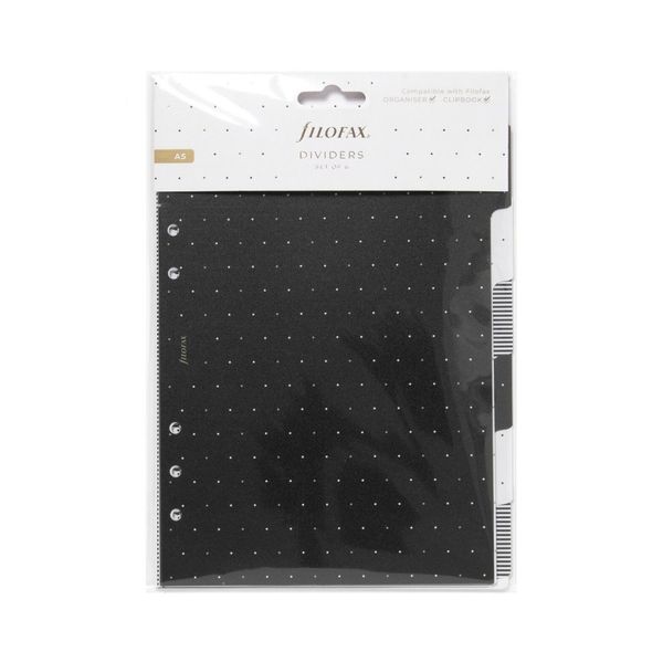 Filofax A5 Organiser Refill Dividers - Moonlight