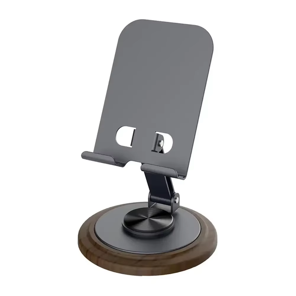 Universal Metal Rotating Phone &amp; Tablet Stand - 360 Rotatable, Foldable