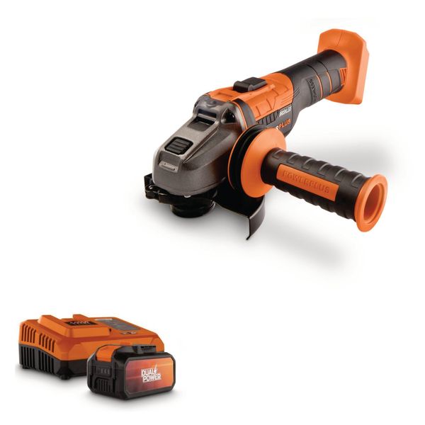 Dual Power - 40V Cordless Angle Grinder Brushless - 125mm Combo