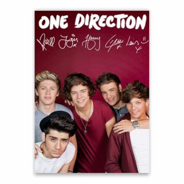 One Direction Signatures Poster - A1