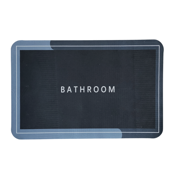 Ultra Absorbent Bathroom Bath/Shower Mat - 60 x 40cm - 2 Pack