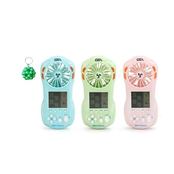 652E Mini Handheld Fan Game And A Keyholder