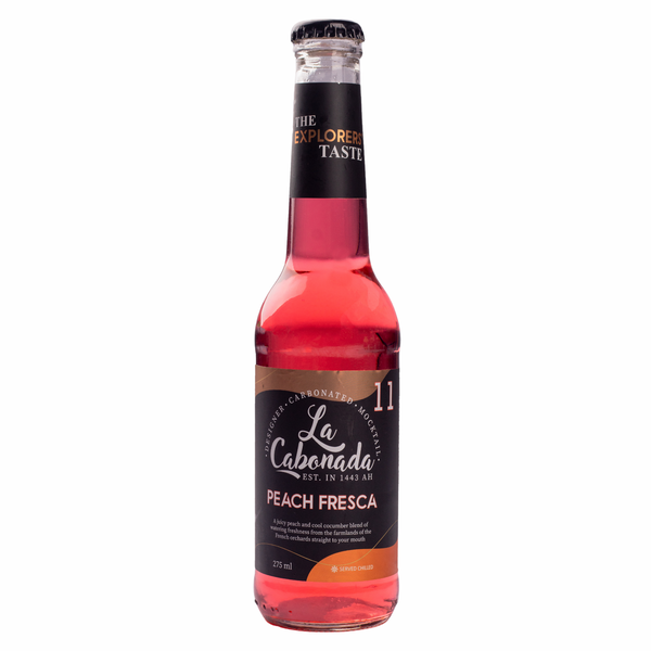 La Cabonada Peach Fresca Designer Mocktail 275ml