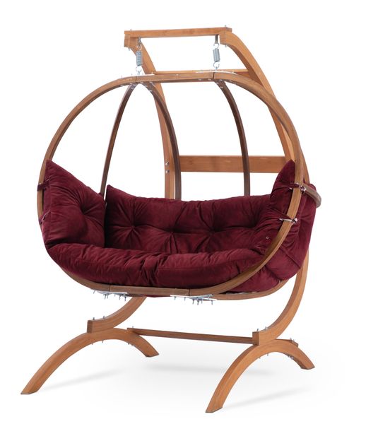 The Cinar Double Wooden Swing