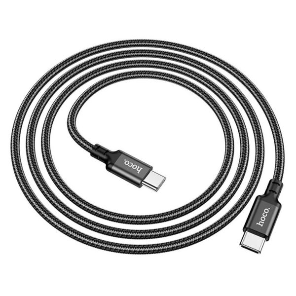 USB-C Fast Charging Data Cable 60Watt With USB-c To USB-C 1M cable-HOCO-X14