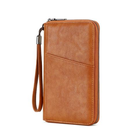 Passport Holder Travel Wallet, RFID Blocking Travel Document Organizer Image