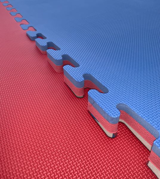 Set of 2 EVA Foam Interlocking Mats - Exercise Flooring