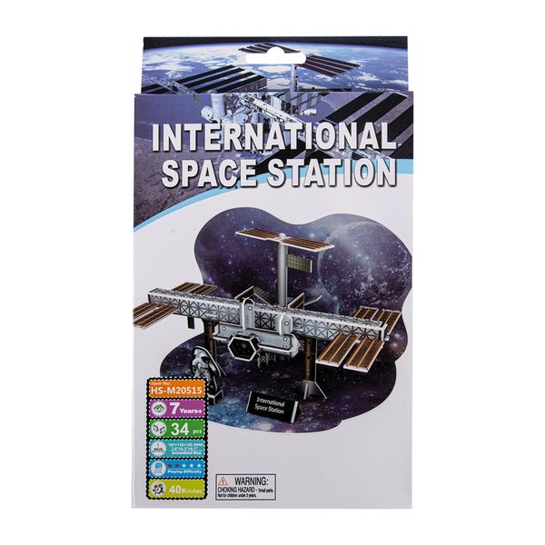 International Space Station 3D Puzzle – 34 Piece