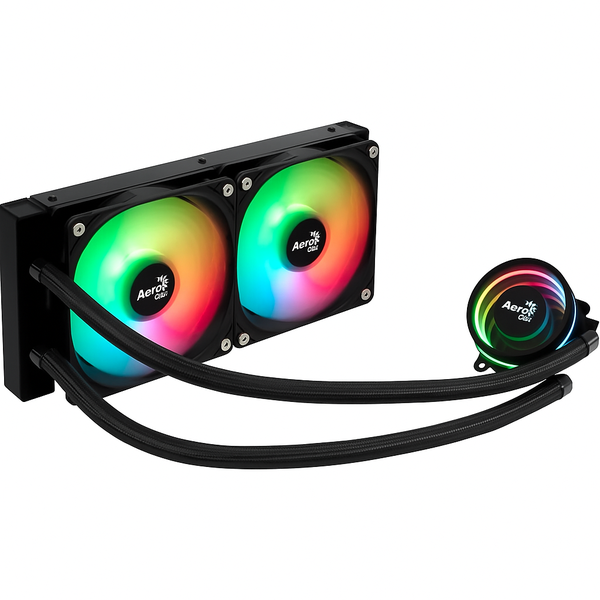 Aerocool Oasis L240 ARGB 240mm Liquid CPU Cooler - Black