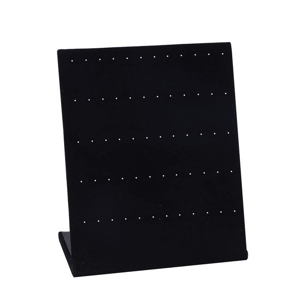Earring Holder Ear Stud Stand Jewelry Tray Display Pad - 60 Holes