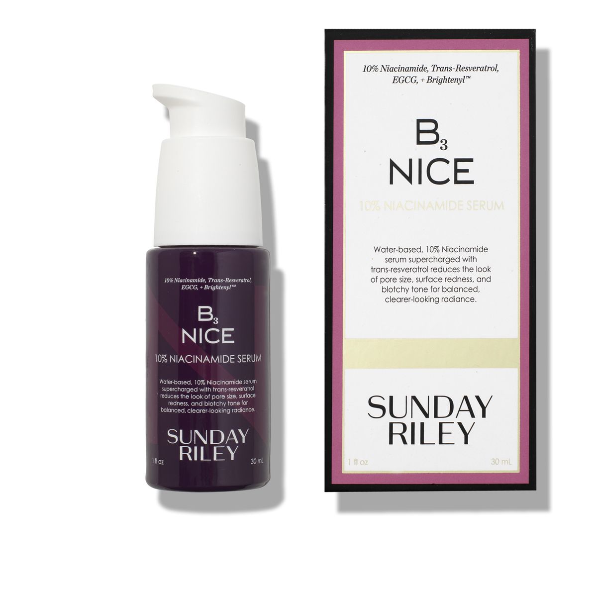 Sunday Riley B3 Nice 10 Niacinamide Serum 30ml Shop Today. Get it Tomorrow!