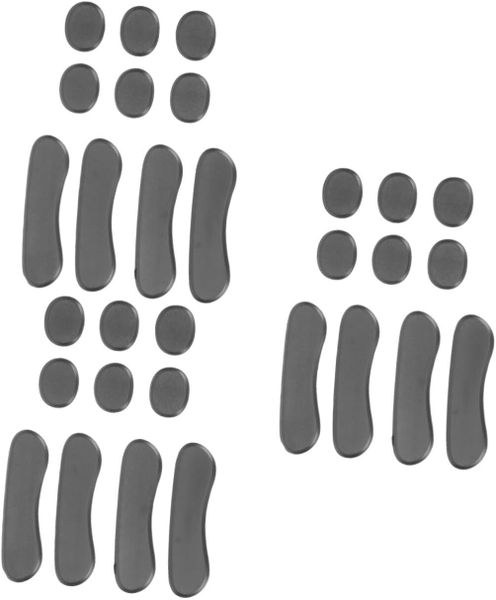 30pcs Drum Mute Pads Drum Dampening Cushions for Reduced Overtones