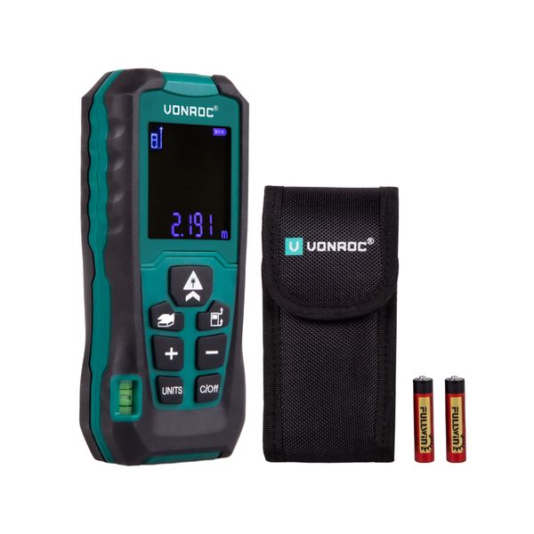VONROC Laser Distance Meter 60m