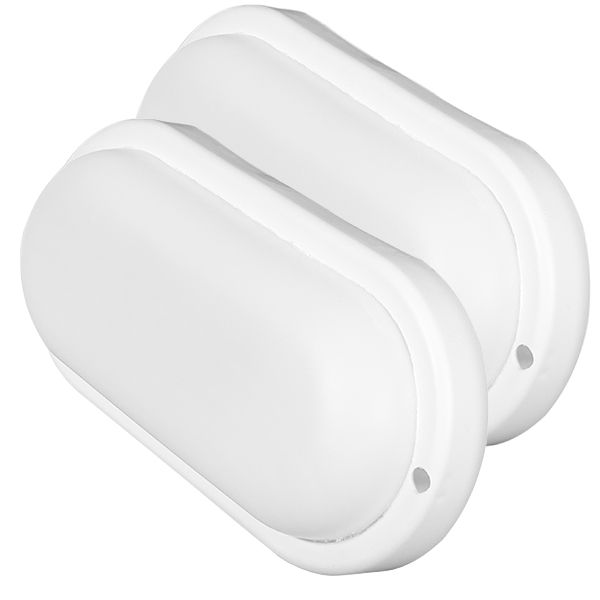 Major Tech 20W Oval LED Bulkhead, Pack of x2 (MBHA-20C)