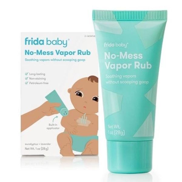 Frida Baby No Mess Vapor Rub, for Chest, Neck, Back + Foot (28g)