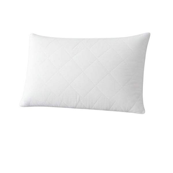 Volpes Quilted Fibre Puff Standard Pillow - White (45 x 70 cm)