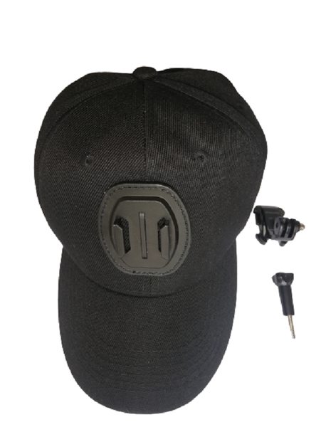 Baseball Cap with Camera Holder Mount bracket for Go Pro