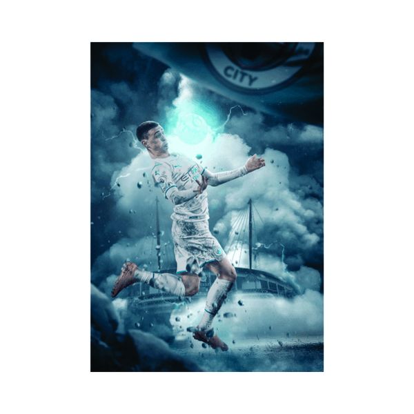 Phil Foden Man city - A1 Poster