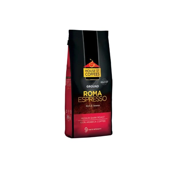 House Of Coffees Pure Ground Coffee Espresso 1 x 250g Shop Today