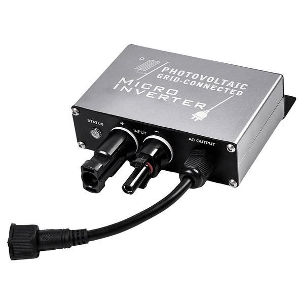 MPPT miniature grid-connected inverter, 200W, DC 12-30V, AC 180-265V.