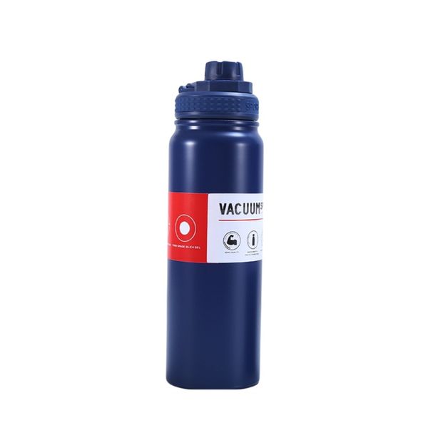 800ml Stainless Steel Flask-Vacuum Insulated Bottle - Black