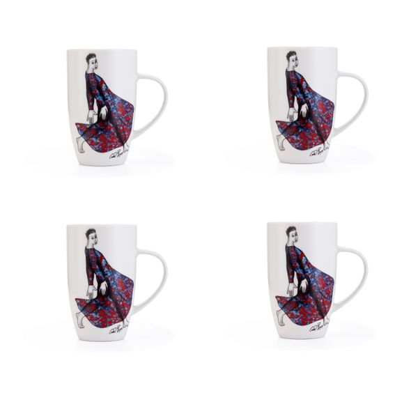 Carrol Boyes Mug Set of 4 - Carefree