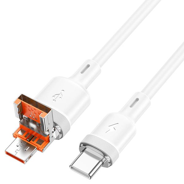 Hoco 2-in-1 Type-C to Type-C / Type-A Cable 60W - 1.2m