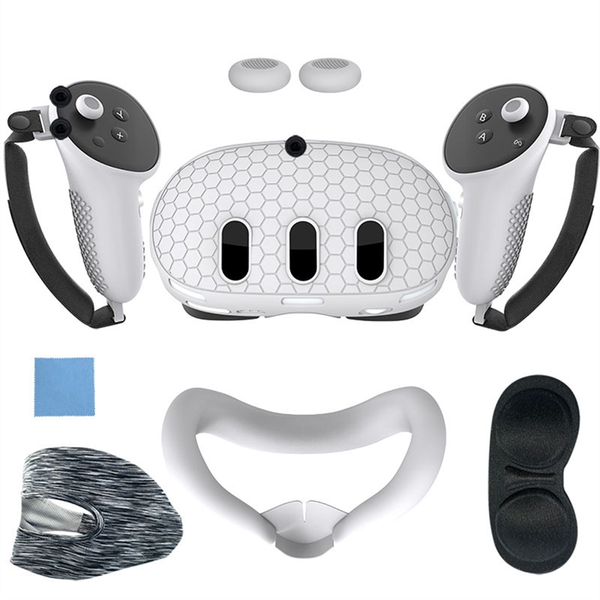 Protective Lens Cover For Quest 3 White
