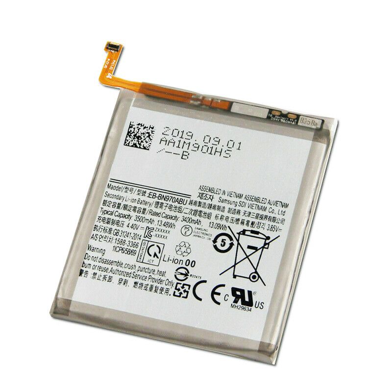 galaxy note 10 battery mah