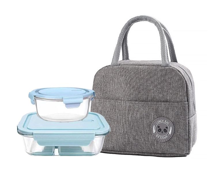3 Piece Lunchbox Tote Bag
