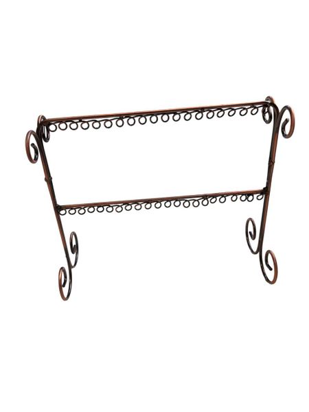 Elegant Bronze Jewelry Holder Stand