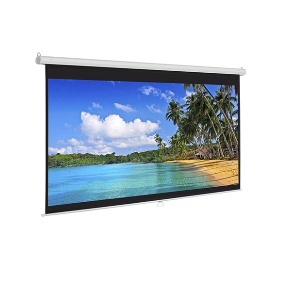 70inch Motorized Projector Screen with Remote Control Buy Online in