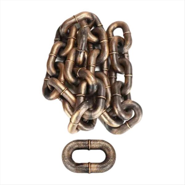 Dog Traction Rope Simulation Thick Chain Big Iron Chain Ancientsilver