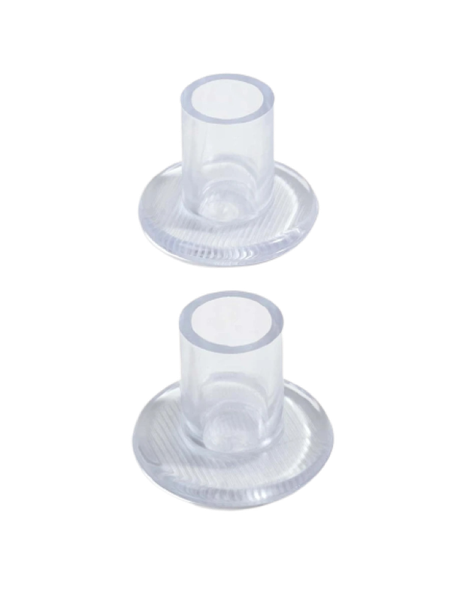 Stylish 2 Pieces Anti-skid High Heel Protector Cover Shoes Stopper - Medium
