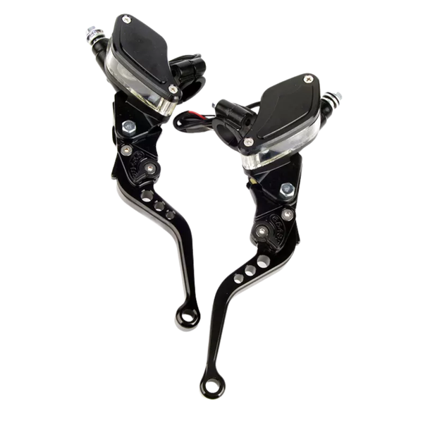 Hydraulic Motorcycle Brake and Clutch Perch/Lever - 2 Pieces