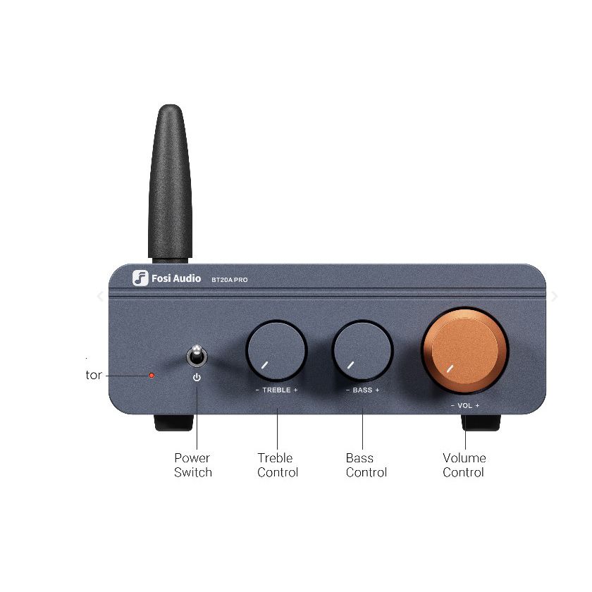 ★★★Fosi Audio BT20A PRO　プリメインアンプ Fosi Audio BT20A Pro New Generation 2-Channel Bluetooth Power
