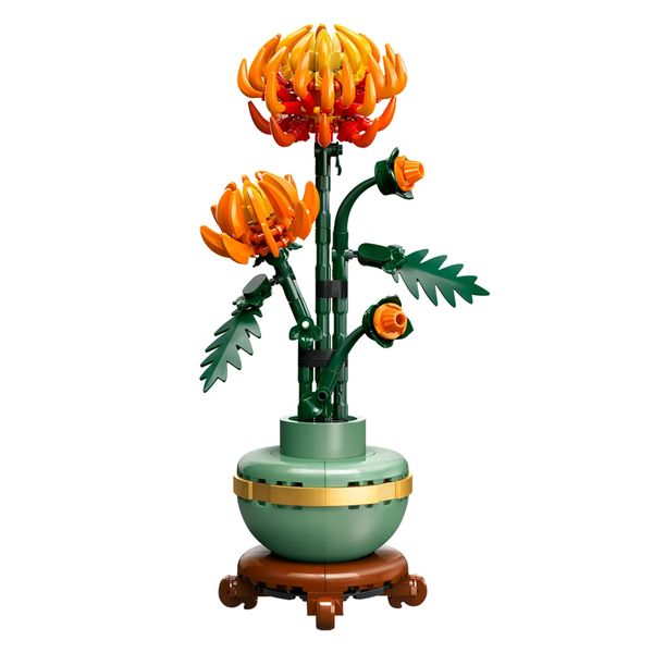 LEGO 10368 Icons Chrysanthemum Flower Plant Building Set - Parallel Import