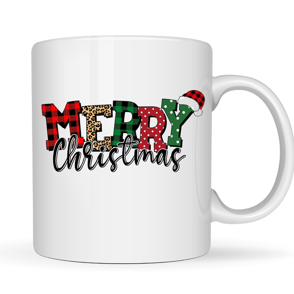 Graphical CPT White Ceramic Mug 350ml - Merry Christmas Daddy Claus