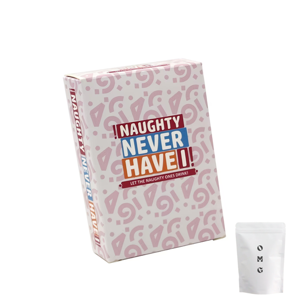 OMG Naughty Never Have I Card Game - Adult Party Game Cards