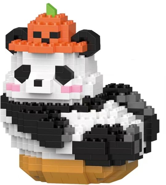 396 Pieces Building Block Set - Panda Building Blocks, ABS