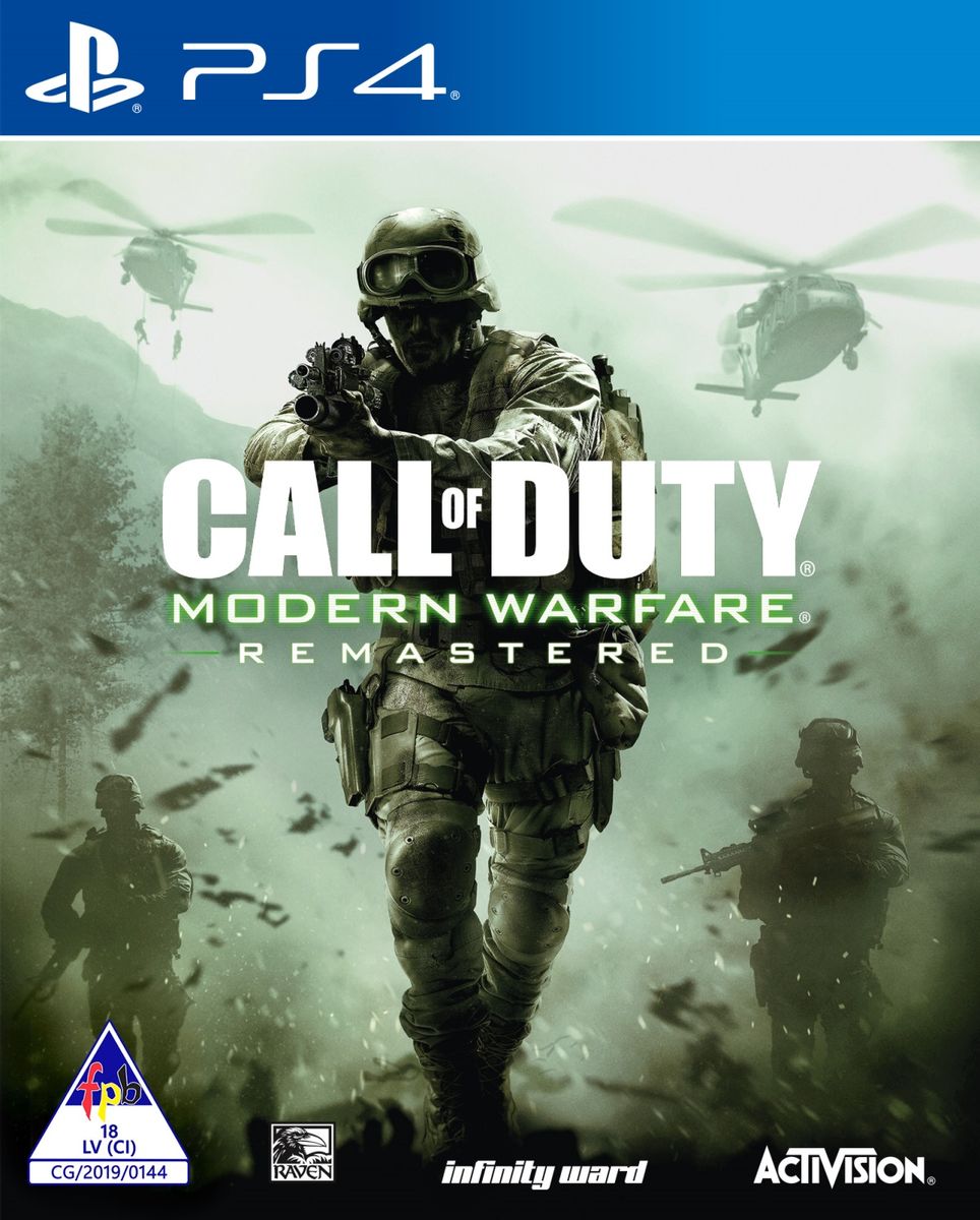 Call of Duty 4 Modern Warfare Remastered (PS4) Shop Today. Get it Tomorrow!